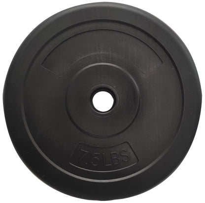 Vinyl Dumbbell Set, 40 Lbs. (20 Lbs. Pair), Adjustable, Black